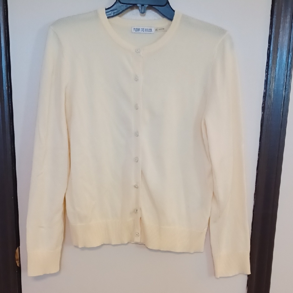 Yellow Lightweight Women's Cardigan